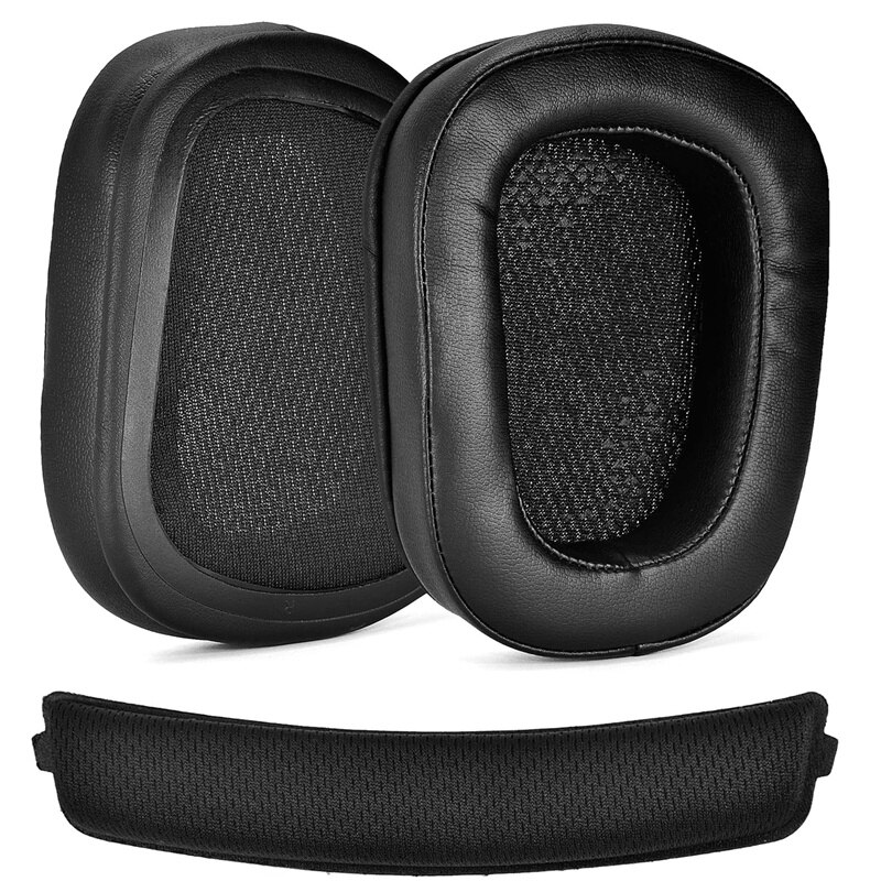 1Pair Foam Ear Pads Cushion Leather Earpad For Log..